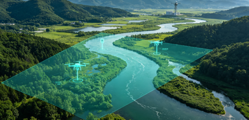 吉水县GEO 全域空间监测筑牢生态屏障，空间技术支撑环境治理与灾害防御